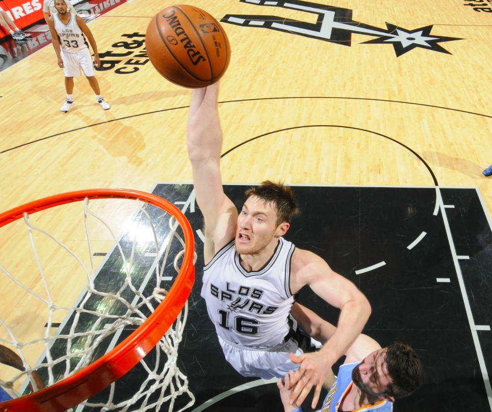 NBA Straya – NEVER FORGET: Aron Bangers Baynes BEST SPURS game! Spurs vs the Nuggets, April 3, 2015