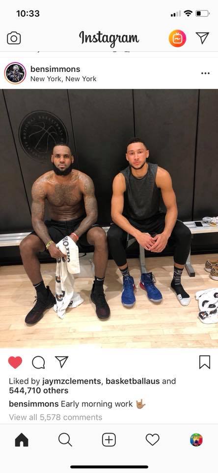 Ben Simmons update!